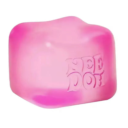 Nee Doh Jellyfish & Cube Squish Toy, Stress Relief Fidget Toy, Sensory for Kids & Adults