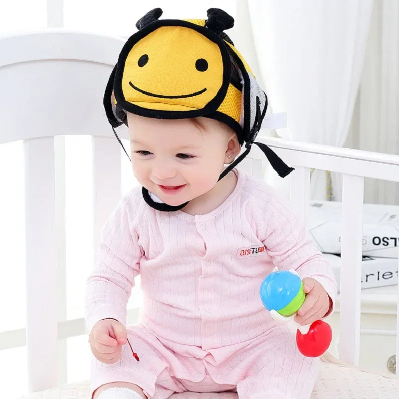 0-6 Years Baby Anti-fall Helmet Baby Head Protector Head Protection Toddler Anti-collision Cap Child Safety Helmet