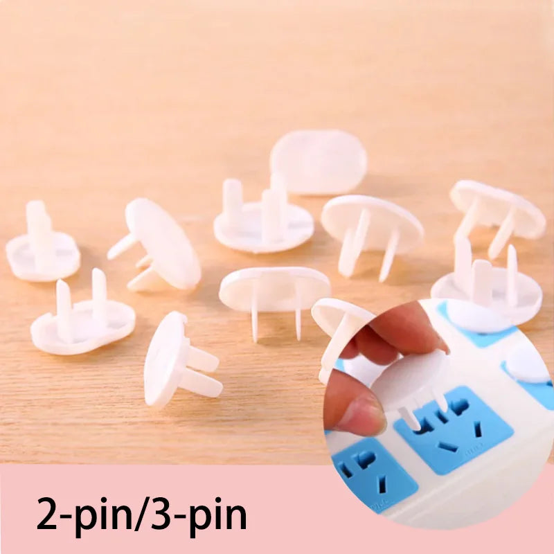 10Piec Socket Outlet Mains Plug Cover Baby Child Safety Protector Anti Electric Shock Child Plug Guard Safe Lock home Accessorie
