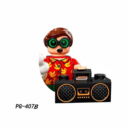 New Classic Movie Series Mini 3D DIY Character Model Set Building Blocks Assembling Toys Children's Birthday Gifts Boys Girls