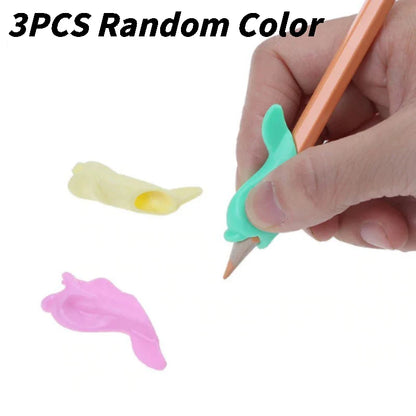 3Pcs/set Children Writing Pencil Holder Kids Writing Posture Correction Device Learning Aid Tool for School Office