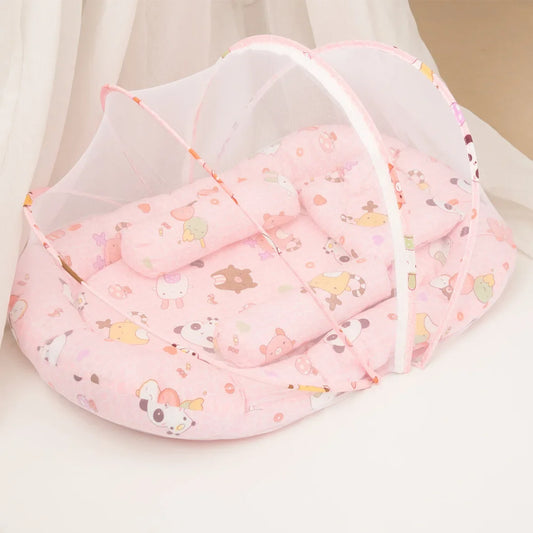 Foldable Babynest Bassinet Infant Sleeping Children's Bed with Mosquito Multi-Function Travel Baby Nest Portable Baby Bed Crib