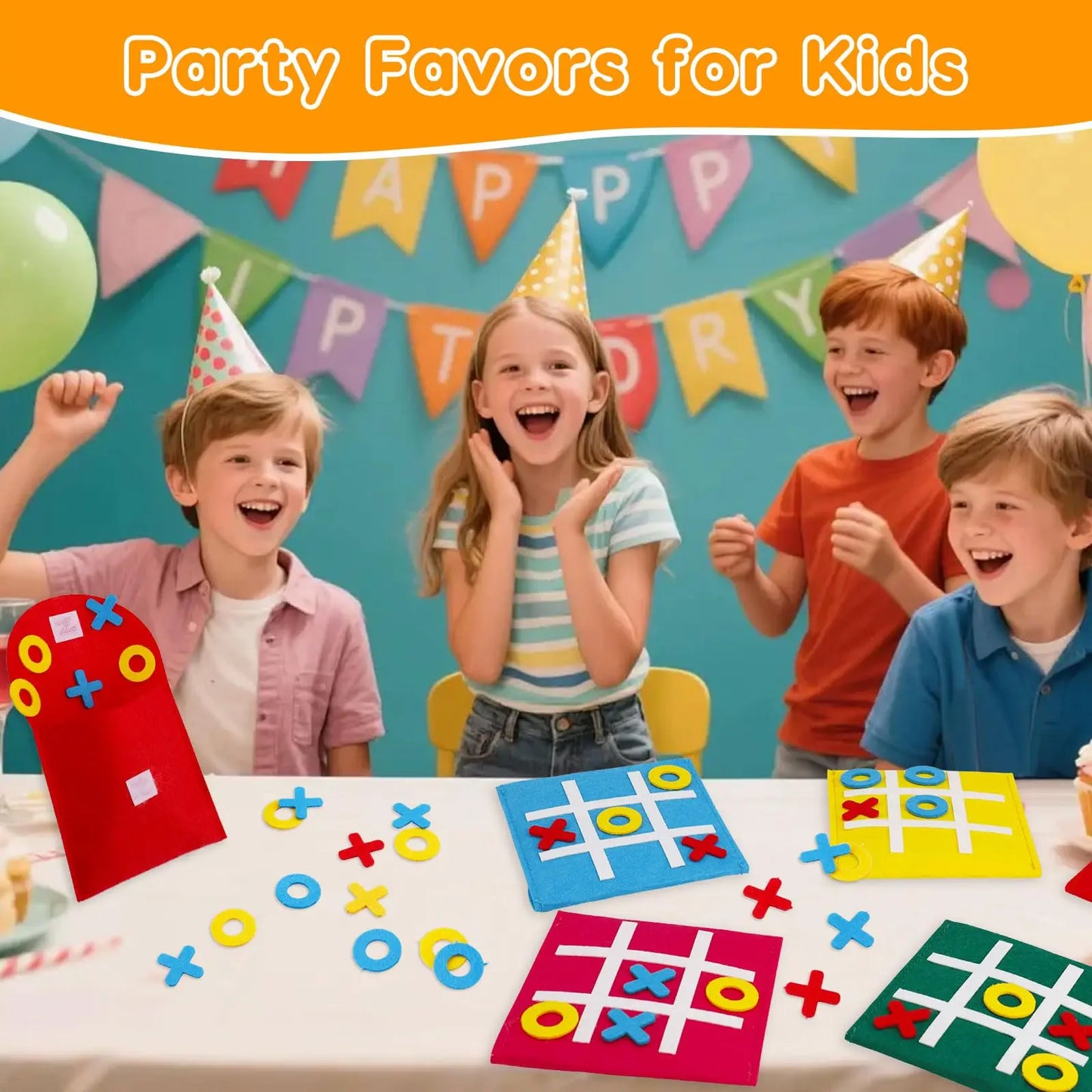 10-40pcs Tic Tac Toe Strategic Board Game for Kids, Birthday Party Favors Bulk for Kids  Goodie Treat Bag Christmas Stockin