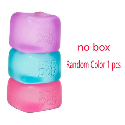 Squishy  Needoh Nice Cube Sensory Stress Reliever Fidget Tool Anti-Anxiety Relief Squeeze Kids Toy