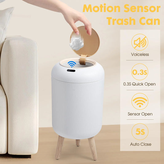 2026 Smart Sensor Wastebasket, Convenient and Hygienic Easy to Use, Technology Sensor