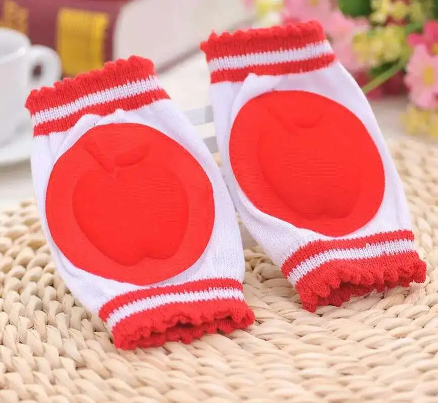1 Pair Kids Safety Crawling Elbow Kneepad Cushion Leg Warmer