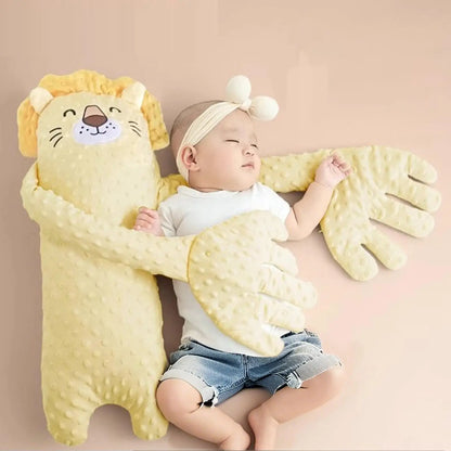 Baby Patting Sleep Pillow with Remote Control, Cute Animal Design Soothing Sleep Aid for Nursery