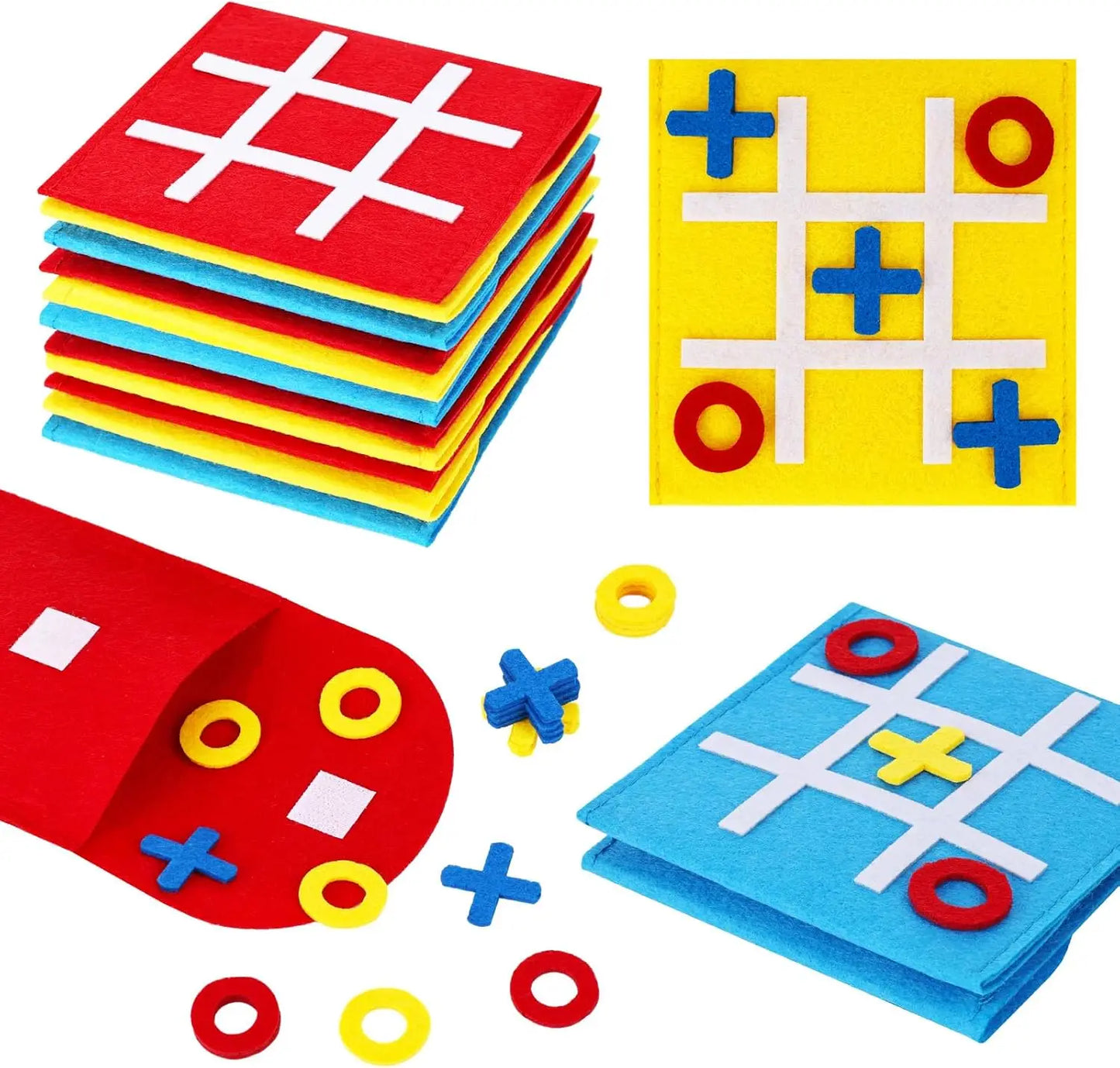 10-40pcs Tic Tac Toe Strategic Board Game for Kids, Birthday Party Favors Bulk for Kids  Goodie Treat Bag Christmas Stockin