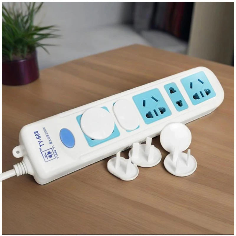 10Piec Socket Outlet Mains Plug Cover Baby Child Safety Protector Anti Electric Shock Child Plug Guard Safe Lock home Accessorie
