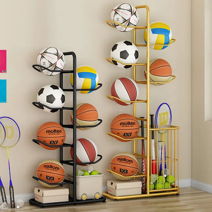 Indoor Children Storage Rack Ball Storage Rack