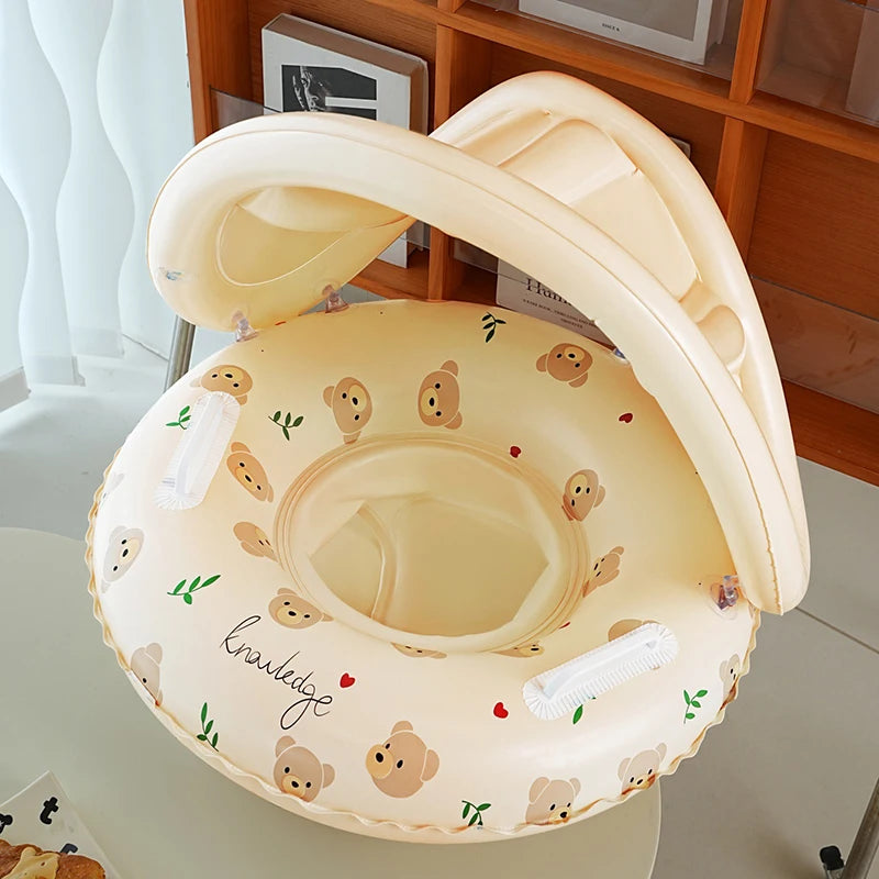 Rooxin Pool Float Baby Swim Ring Tube Inflatable Swimming Seat Ring For Kid Child Swimming Circle Beach Water Play Equipment