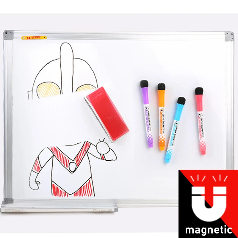 1 Set School Classroom Supplies Magnetic Erasable Whiteboard Pens