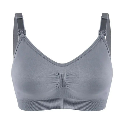 Nursing bra maternity anti-sagging breathable nursing bra high quality large size