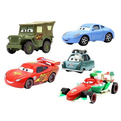 NEW 2026 HOT Pixar Cars 3 Lightning McQueen Fillmore 4-9CM 1：55 Metal Model Racing Car Toys Children's Birthday NEWYEAR Gifts