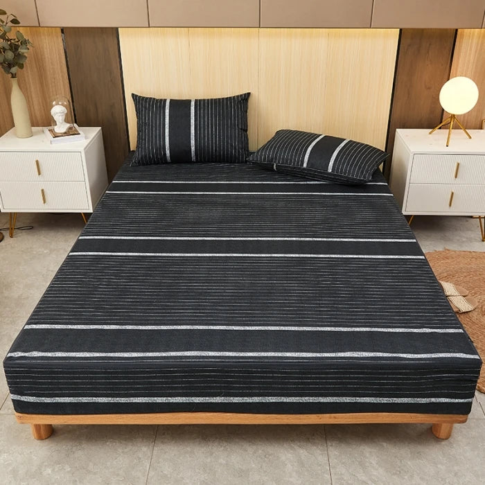 Waterproof Mattress Cover with Zipper Six-Sided Bed Bug Proof Mattress Encasement Customized Size Fitted Sheet Cute Bed Cover