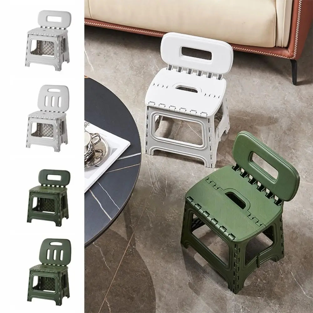 Wear-resistant Handheld Folding Camping Chair Lightweight Portable Waterproof Plastic Beach Chairs Travel
