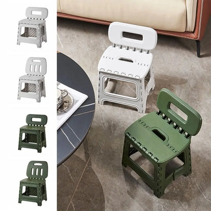 Wear-resistant Handheld Folding Camping Chair Lightweight Portable Waterproof Plastic Beach Chairs Travel