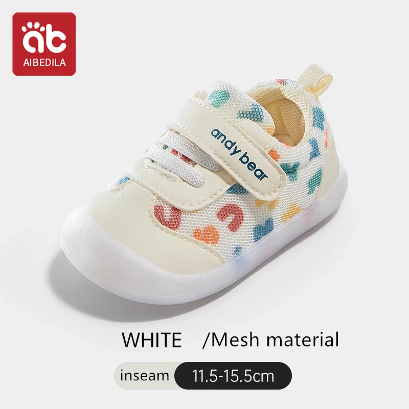 Baby Boys Girls Stars Leather Toddler Shoes Waterproof Rubber Soles Non-Slip