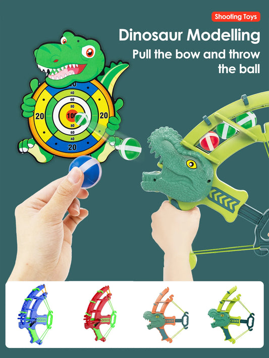 Montessori Throw Sport Slingshot Target Sticky Ball Dartboard Basketball Board Games Educational Children's outdoor Game toy