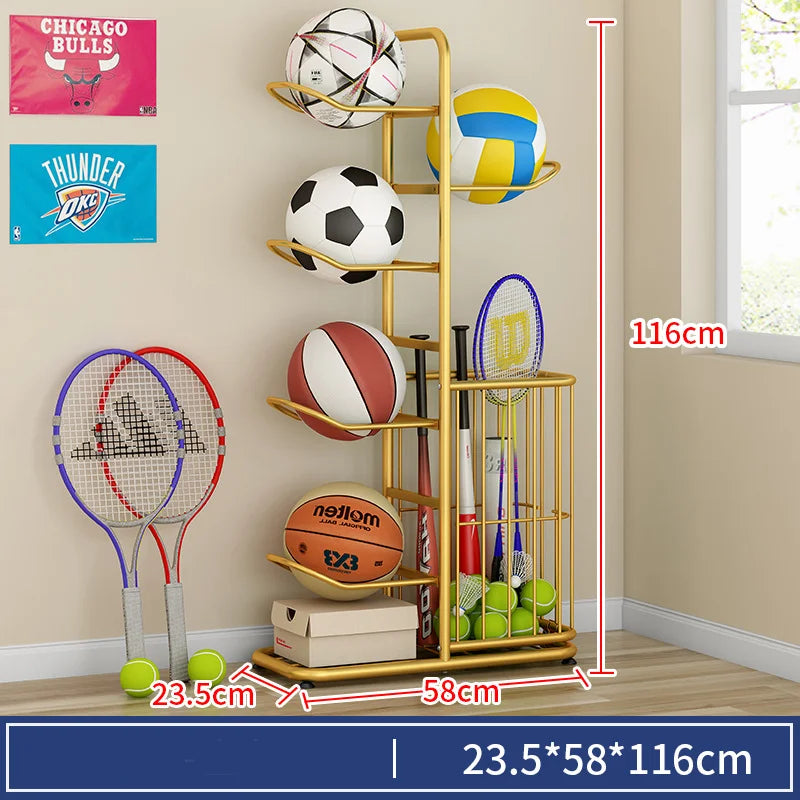 Indoor Children Storage Rack Ball Storage Rack