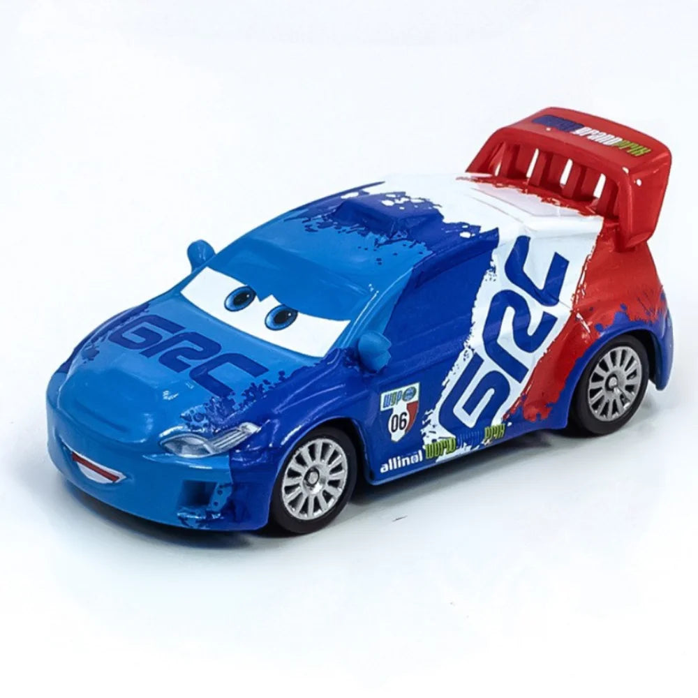 NEW 2026 HOT Pixar Cars 3 Lightning McQueen Fillmore 4-9CM 1：55 Metal Model Racing Car Toys Children's Birthday NEWYEAR Gifts