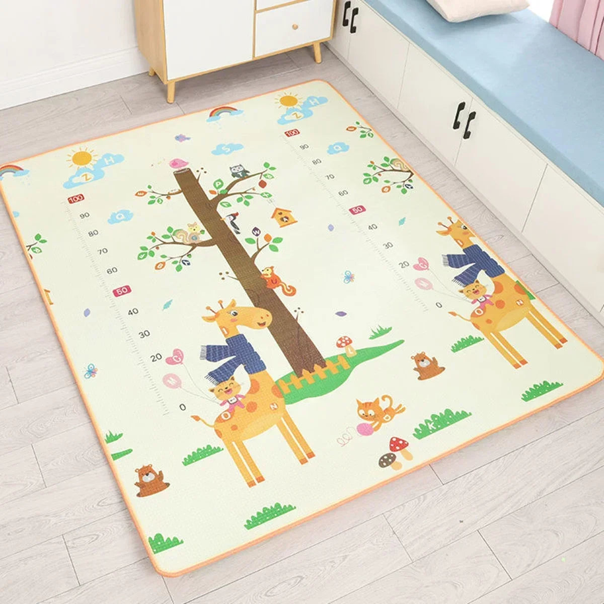5 sizes to choose Baby Crawling Play Mats Non-toxic High-quality Baby Activity Gym Carpet Baby Game Children's Safety Rug
