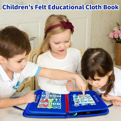 Busy Board Montessori Toys Baby Sensory Board Educational Toys Quiet Books Learning Fine Motor Skill Toys Autism Sensory Toys
