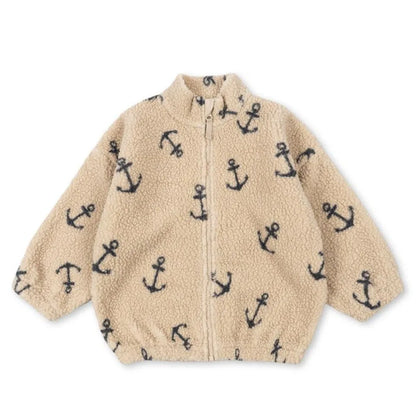 Winter Casual Boys Coat  Sherpa Jacket  Boys Girls Fashion Fleece Warm Outfit for Boys Girls Winter Kids Clothing