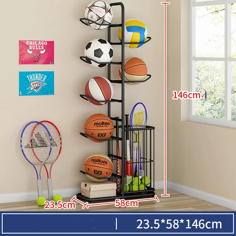 Indoor Children Storage Rack Ball Storage Rack