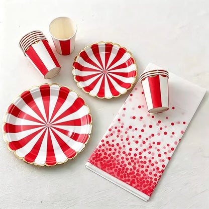 Birthday Decorations Party Paper Plates Cups Baby Shower Party Accessories Party Favors Gifts Plates for Party Supplies
