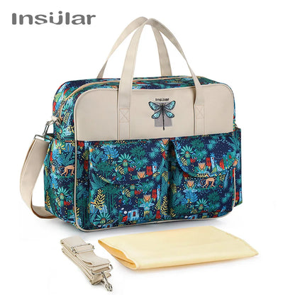 New Style Waterproof Diaper Bag Large Capacity Messenger Travel Bag Multifunctional Maternity Mother Baby Stroller Bags