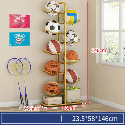 Indoor Children Storage Rack Ball Storage Rack