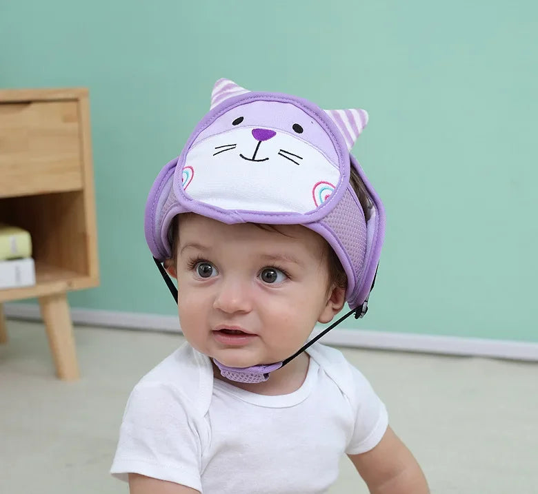 0-6 Years Baby Anti-fall Helmet Baby Head Protector Head Protection Toddler Anti-collision Cap Child Safety Helmet