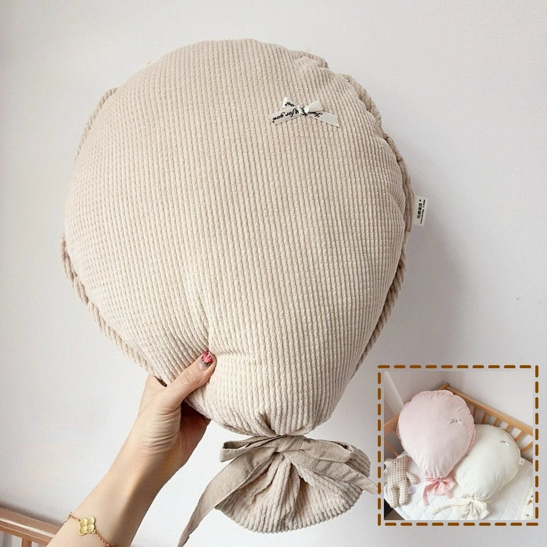 Custom Baby Name Birthday Balloon Wall Hanging Decorations Baby Bedding Pillows Cushions Newborn Photography Props Accessories