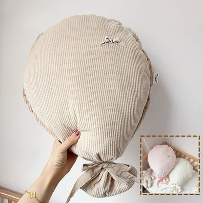 Custom Baby Name Birthday Balloon Wall Hanging Decorations Baby Bedding Pillows Cushions Newborn Photography Props Accessories