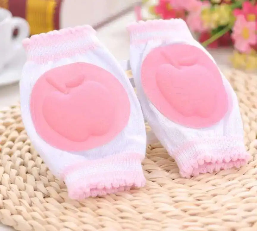1 Pair Kids Safety Crawling Elbow Kneepad Cushion Leg Warmer