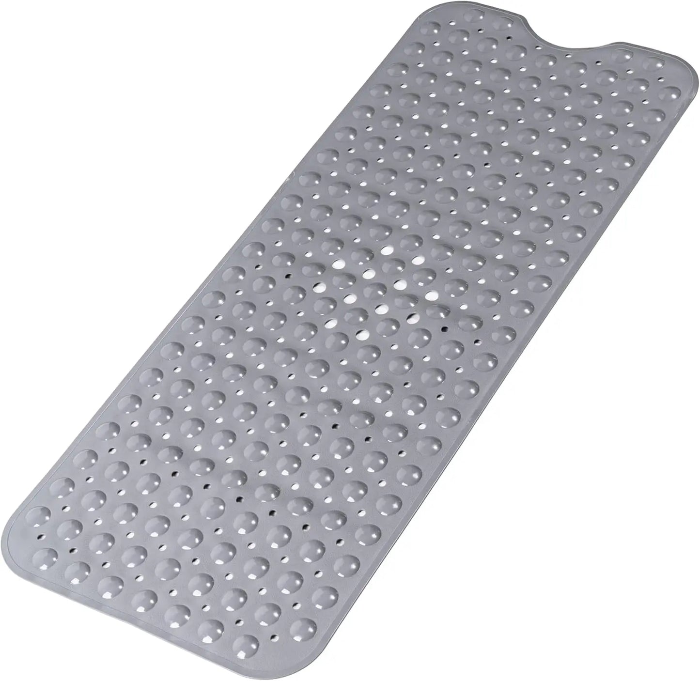 1pc Cartoon Extra Long Bathtub Mat 40x100cm Non-Slip Bathmat Suction Cups & Drain Holes