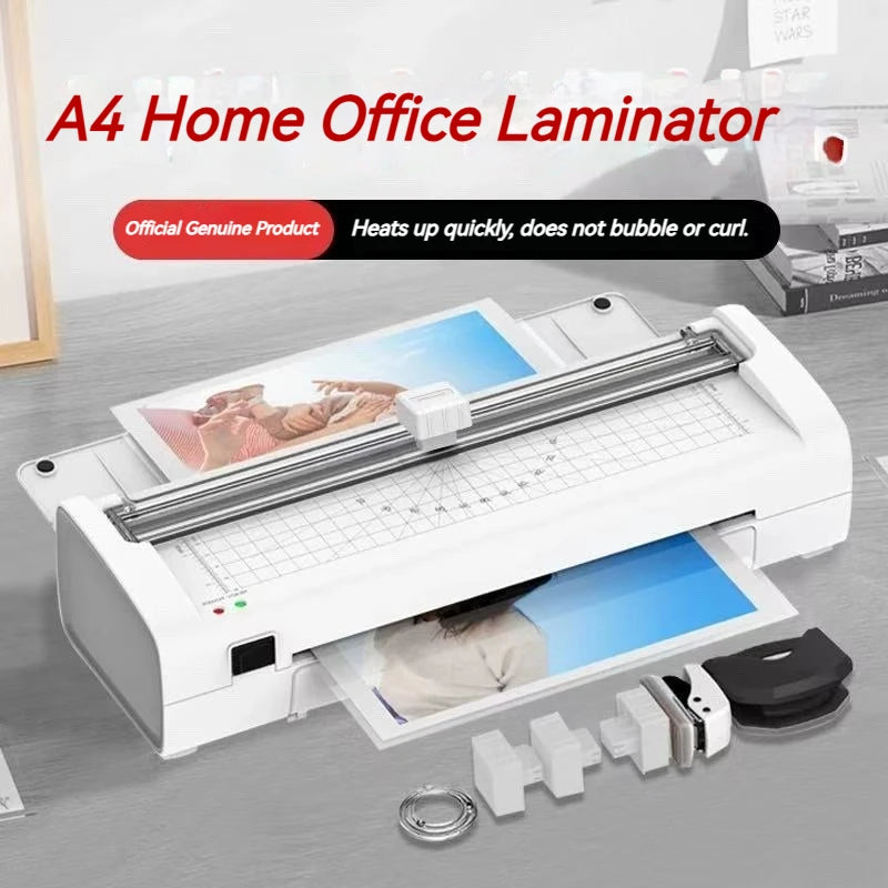 SL389 Home Office A4 multifunction 6-in-1 laminating machine, suitable for posters, documents, family photo laminating machine