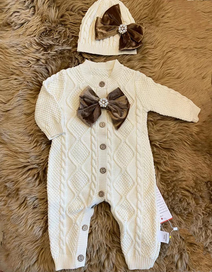 Onesie Baby Girl Crown Purple Home Coming Outfit Layette Jewels set Baptism Take Me Home Outfit Baby shower gift Newborn Gifts