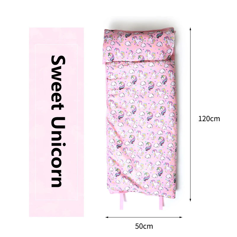 Sleeping Bag with Pillow and Cotton Quilt