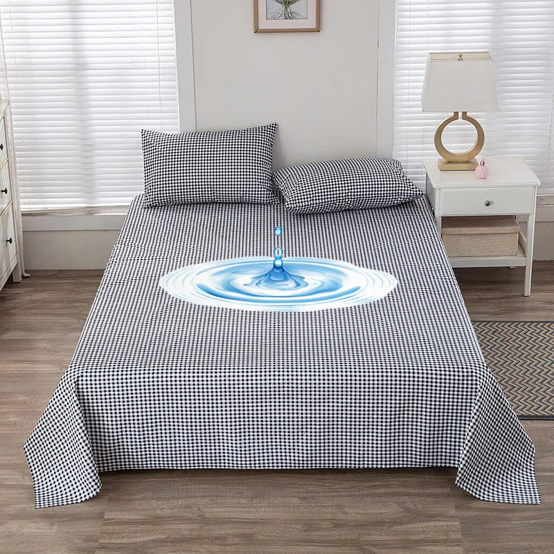 100% Waterproof Bed Covers Washable Bed Sheets Incontinence Prevention  Anti-slip Bed Cover Not Including Pillowcase