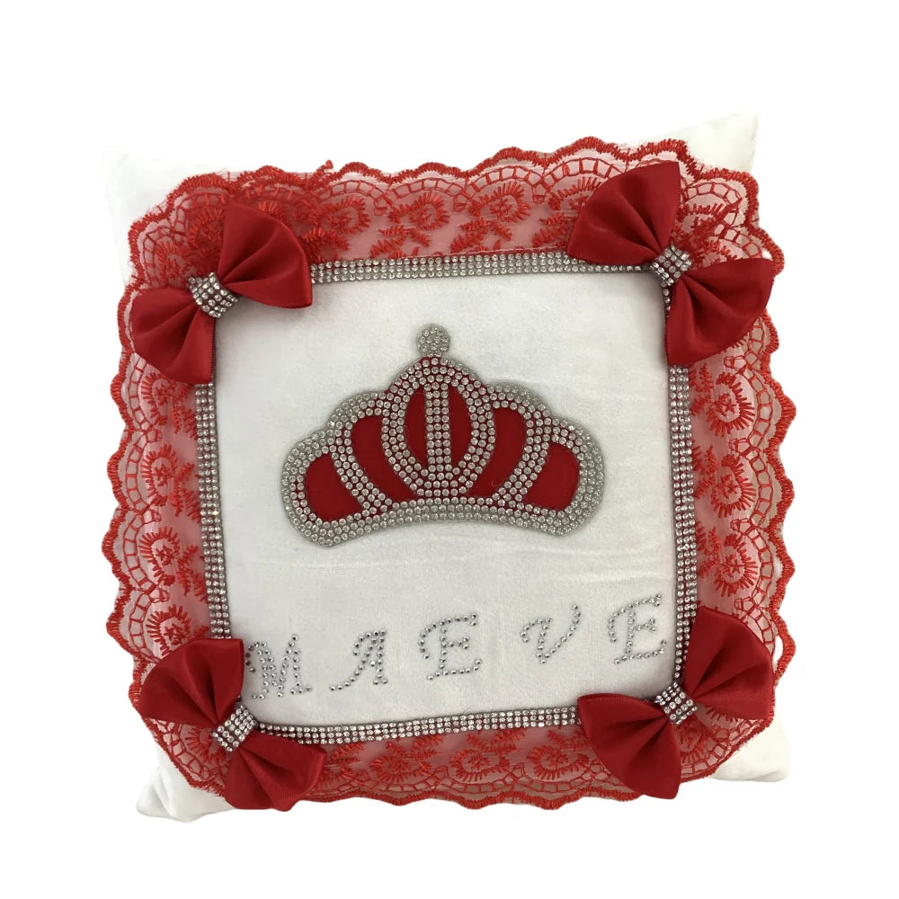 5pcs Baby Girl Outfits Set Welcome Home Hosptial Infant Receiving Blanket Pillow Bed Hat Mittens Romper Set