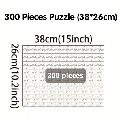 35/300/500/1025pcs Personalized Custom Photo Puzzle Friend Upload Photo For Customized Puzzle Unique Gift For Family Friends Spe