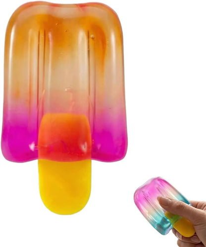 Hot New Ice Cream Squeezing Soft Candy Summer Sensory Stress Relief Color Pinching Music Fidget Sensory Toy