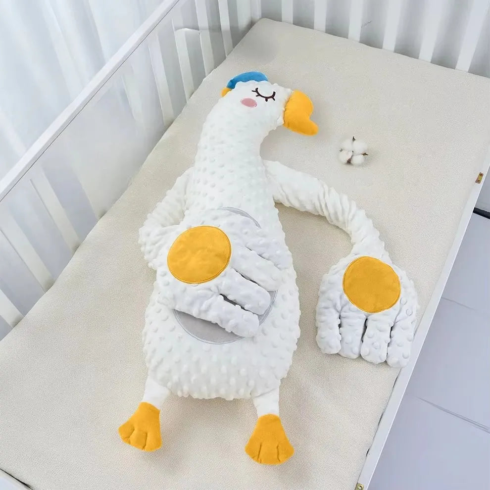 Baby Soothing Patting Pillow for Newborns, Electric Sleep Aid with Remote-Controlled Gentle Hand Motion