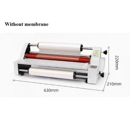 V350 Fully Automatic Hot and Cold Laminating Machine Electronic Temperature Control Dual-use Hot Roller Laminating Machine