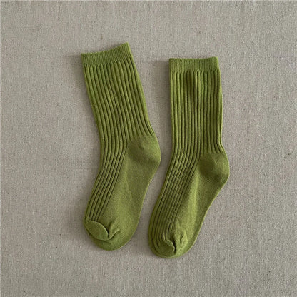 1-10Years Kids Boys Girls School Sock Stripped Toddlers Ankle Socks Cotton Children's Casual Sock Soft