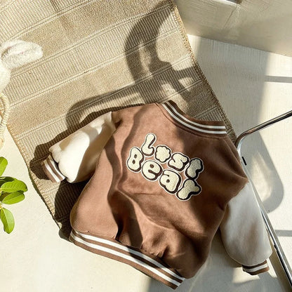 Toddler Infant Baby Boys Clothes Cute Fleece Winter Warm Baby Jacket
