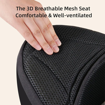 Sunveno Integrated Secure Baby Carrier Effortless Comfortable Baby Carrier Mesh Breathable 4-24months Hands-Free Ergonomic Black