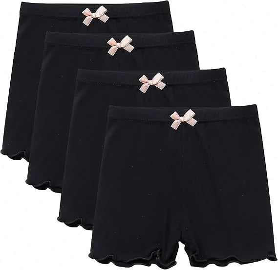 4Pcs Shorts Girls Shorts 2-14Y